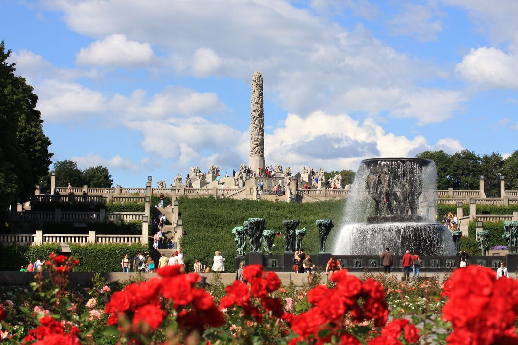 Gustav Vigeland à Vigelands Park, Oslo, Norvège.