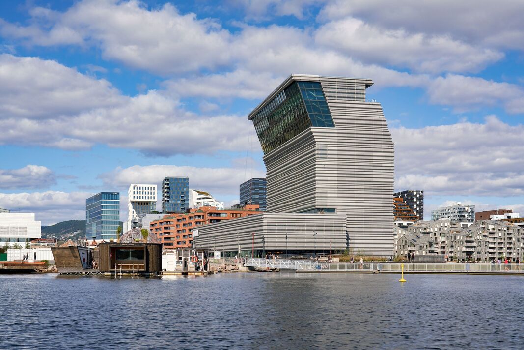 Le bâtiment du musée Munch