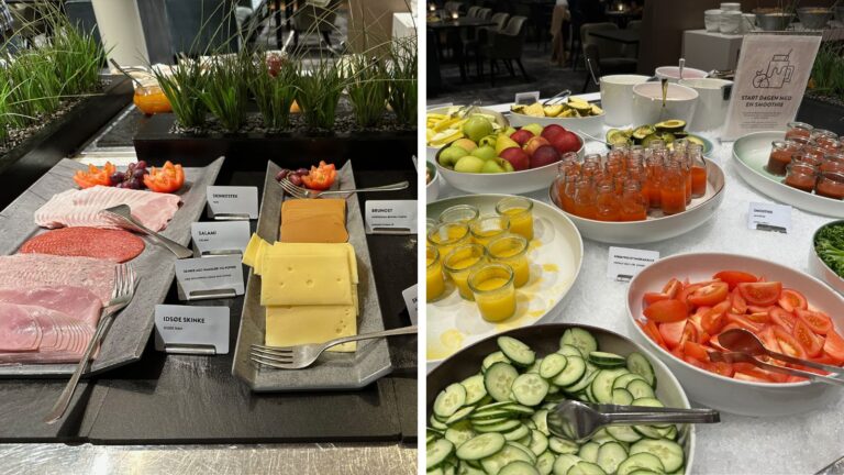 Petit déjeuner au Scandic Stavanger Airport Hotel. Photo: David Nikel.