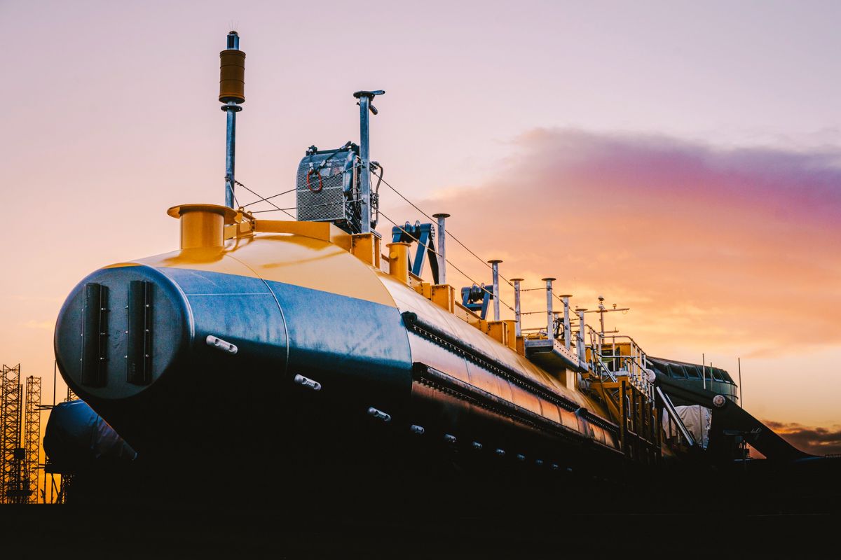 une turbine marémotrice