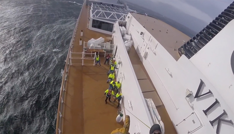 Viking Sky Cruise Ship Rescue Operation