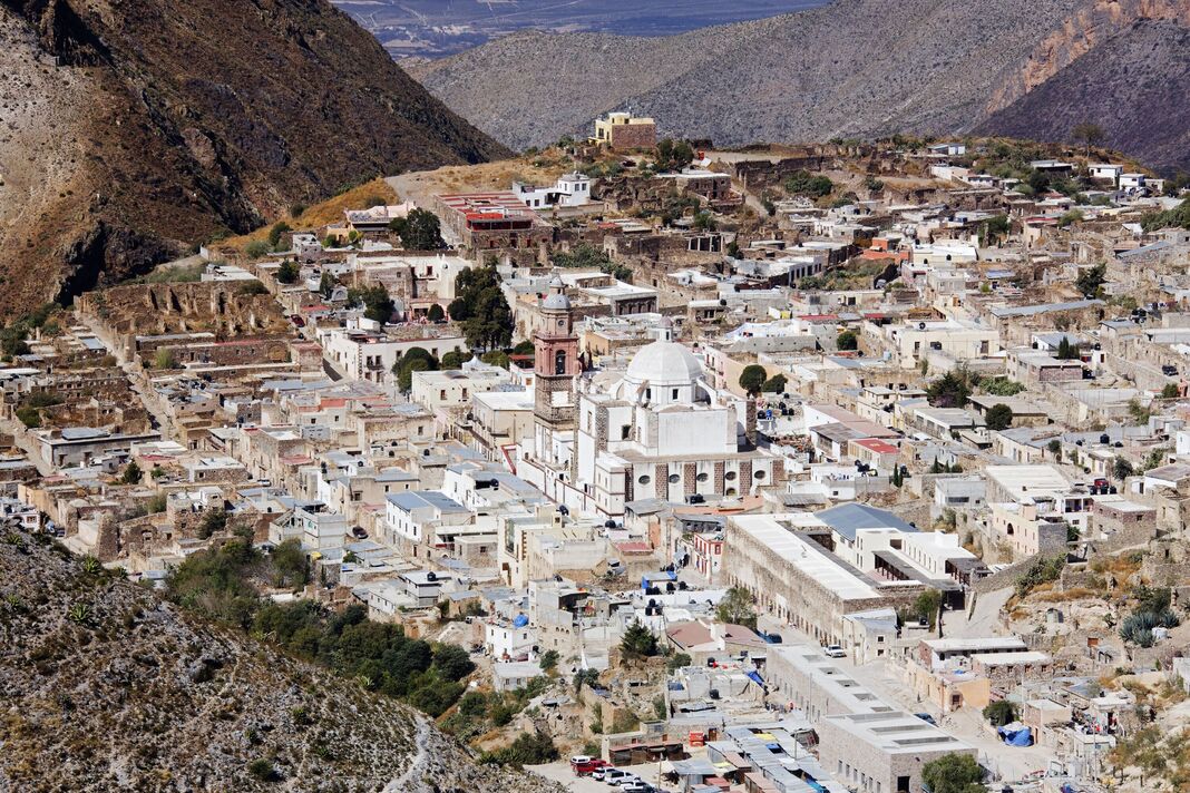 Ville abandonnée, Real de Catorce, Mexique