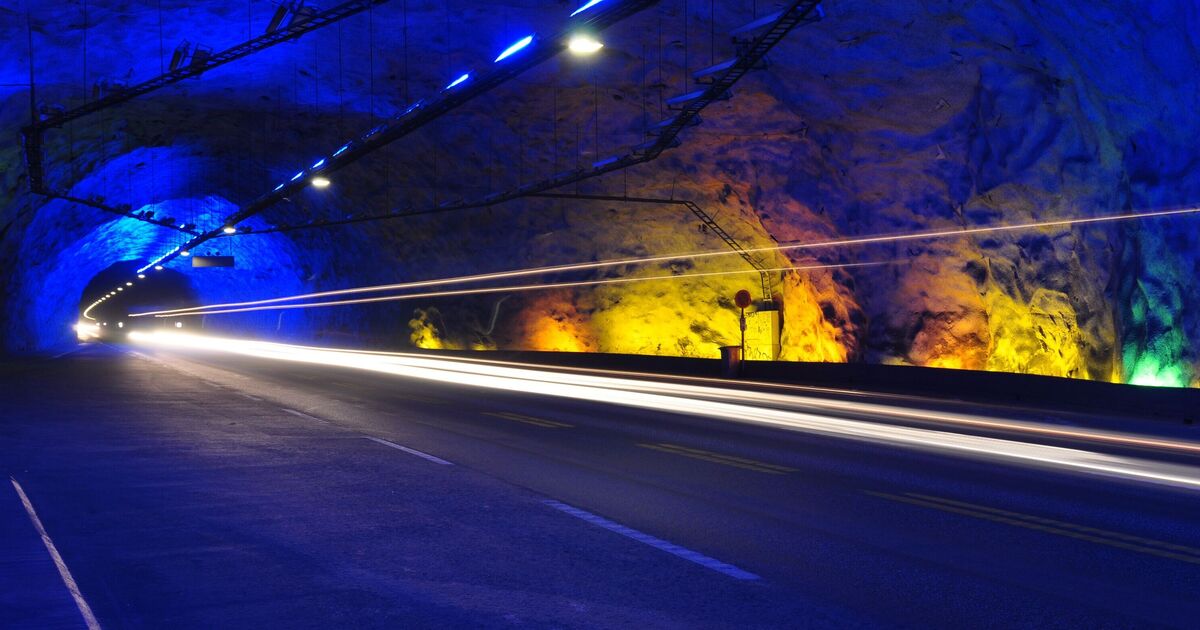Le plus long tunnel du monde où les conducteurs ne verront pas la lumière du jour pendant près de 20 minutes