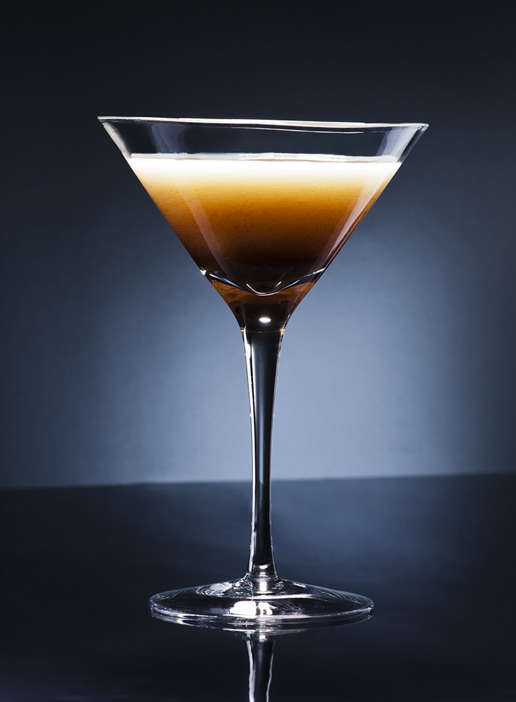 Un expresso martini avec de l'aquavit.