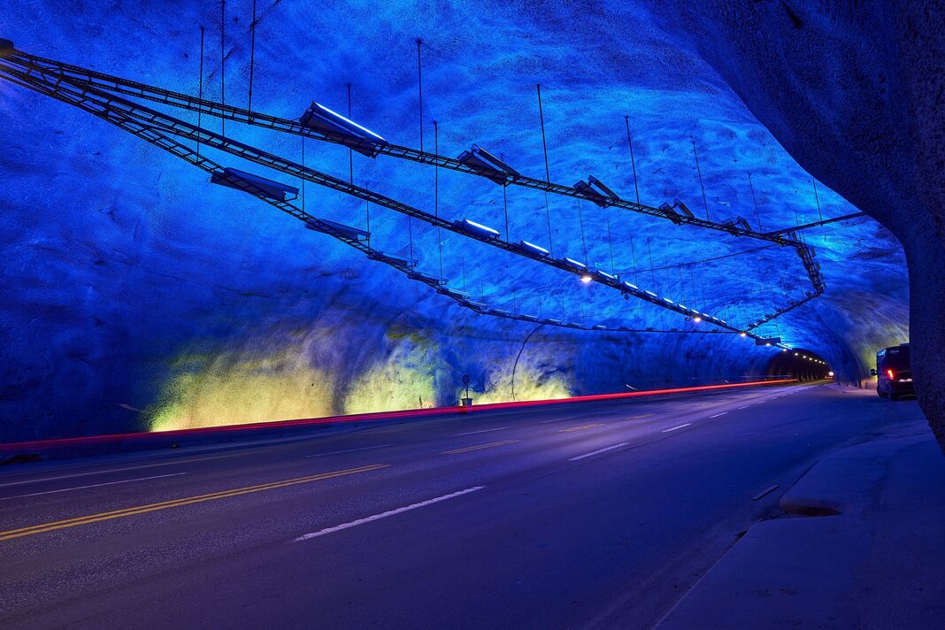 Tunnel de Laerdal, le plus long tunnel routier du monde
