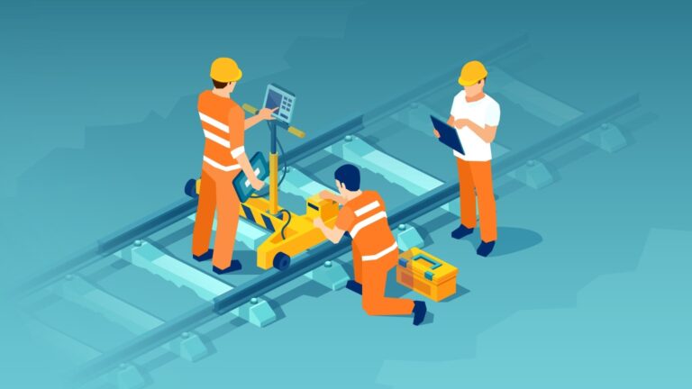 Graphique des travailleurs de la construction pour illustrer les travailleurs étrangers en Norvège.