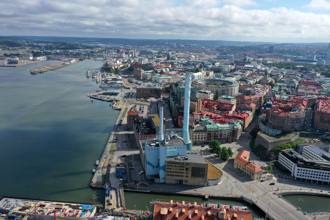 Panorama de la ville de Göteborg