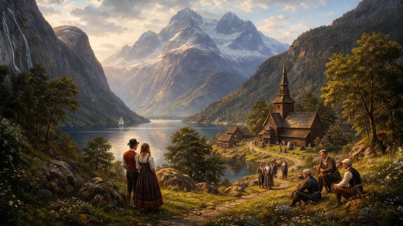 Illustration of Norway