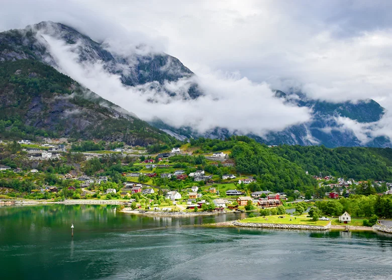Eidfjord en Norvège