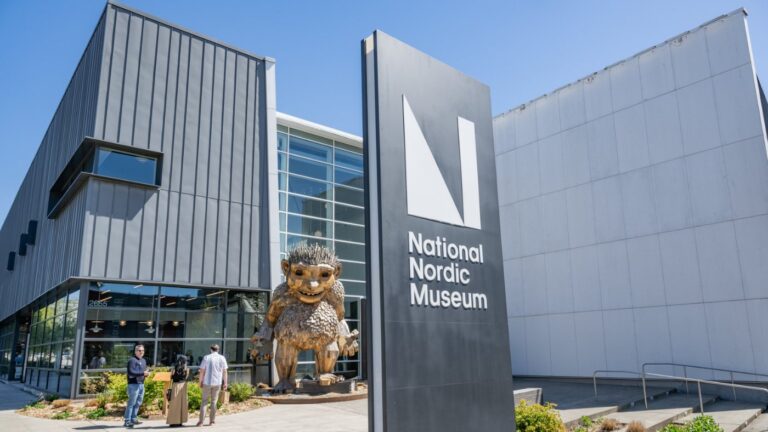 Extérieur du Musée national nordique de Seattle. Photo : Jim Bennett / Musée national nordique.