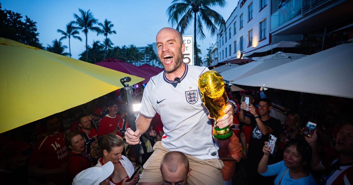 Je suis entré dans une immense foule norvégienne avec mon maillot anglais – ce qui s'est passé ensuite a été choquant.