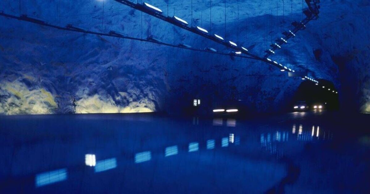 La construction du tunnel routier le plus long et le plus beau du monde a coûté 75 millions de livres sterling
