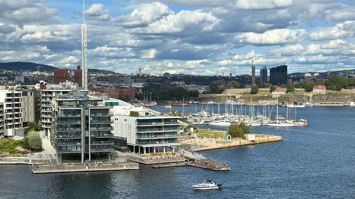 Apartment blocks in Oslo